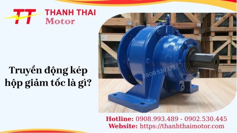 truyền động kép hộp giảm tốc