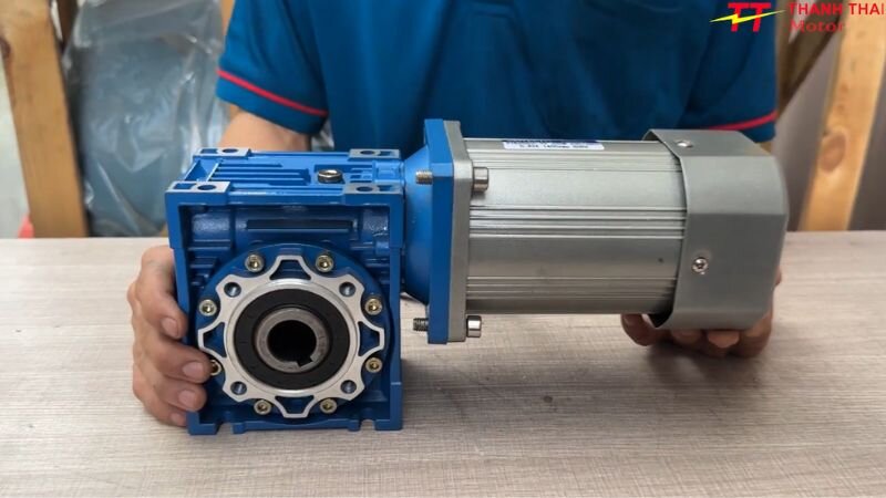 Cách lắp NMRV vào motor giảm tốc mini