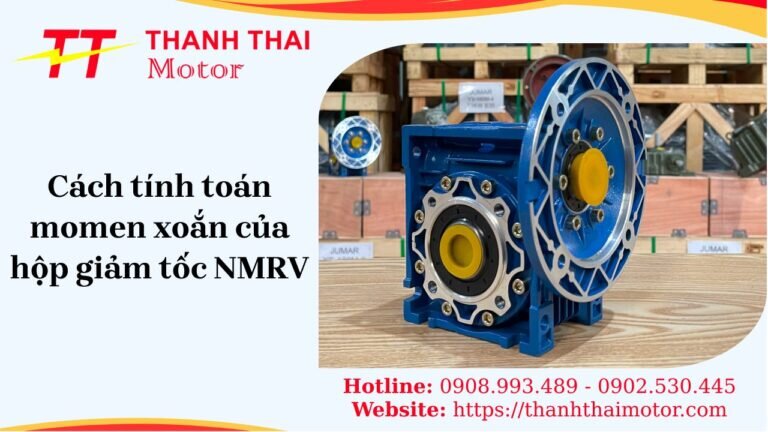 Bí quyết tính toán momen xoắn thực tế của NMRV cho đúng tải