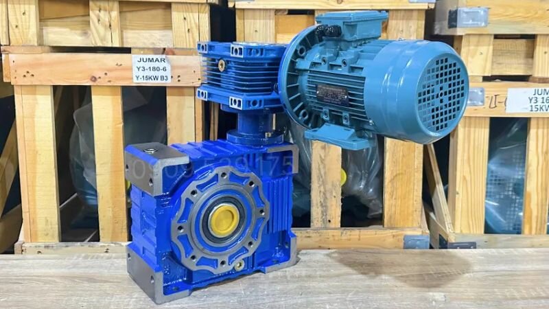 Cấu tạo của motor giảm tốc 2 cấp NMRV
