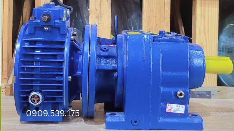 Structure of the 2-Stage UDL Gearbox 0.37kW - R37