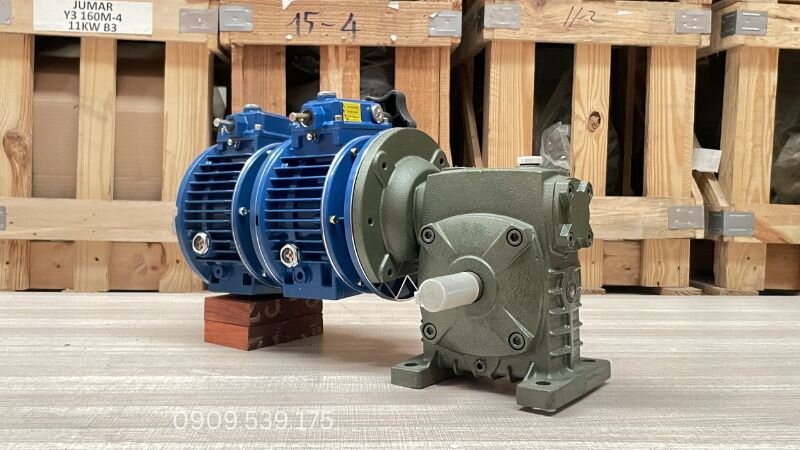 Cấu tạo hộp giảm tốc 3 cấp (2 UDL và 1 WPDS)