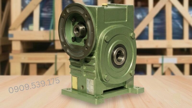 Cấu tạo hộp giảm tốc trục vít WPDKS