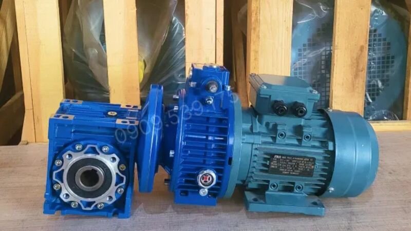 Hình ảnh Cấu tạo motor giảm tốc 2 cấp UDL - NMRV