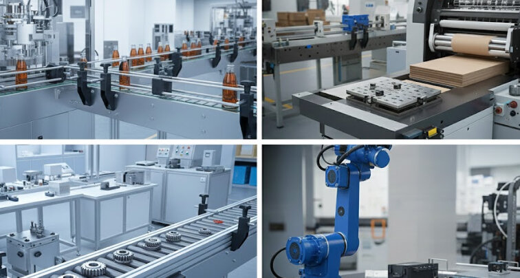 Hộp giảm tốc NMRV giúp tối ưu hóa không gian và hiệu quả hoạt động cho hàng loạt thiết bị máy móc