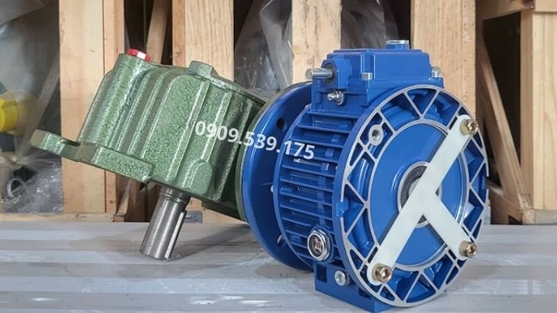 Hộp giảm tốc trục vít 2 cấp tại Thành Thái Motor.