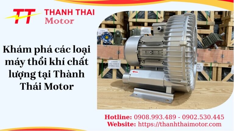 Khám phá các loại máy thổi khí chất lượng tại Thành Thái Motor