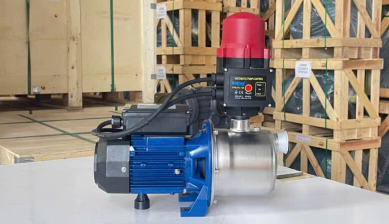 Máy bơm tăng áp biến tần giúp duy trì áp lực nước ổn định theo nhu cầu sử dụng thực tế