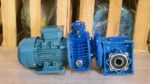 Góc bên trái của Motor giảm tốc 2 cấp UDL 0.37kW - NMRV 50