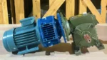 Góc bên phải của Motor giảm tốc 2 cấp UDL 0.37kW - WPDS 60