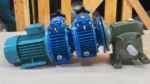 Góc bên trái của Motor giảm tốc 3 cấp (2 UDL 1.5kW và 1 WPDS 80)