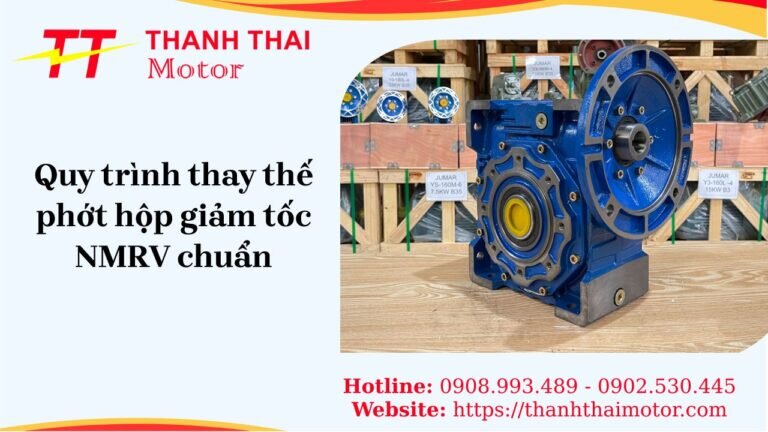 Quy trình thay thế phớt hộp giảm tốc NMRV đúng kỹ thuật