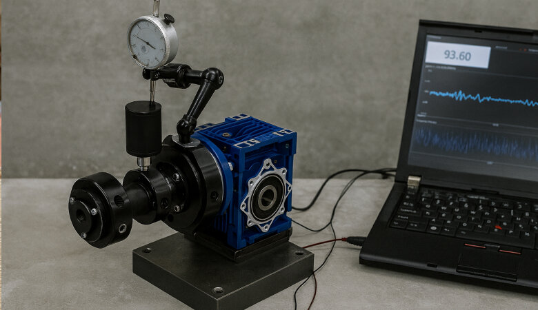 Sử dụng thiết bị chuyên dụng để đo lường và đánh giá độ rơ hộp giảm tốc NMRV