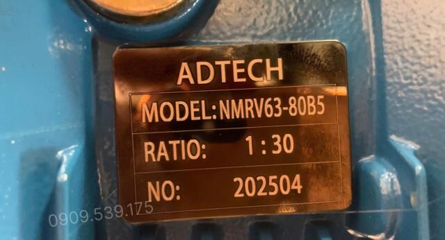 Tem hộp giảm tốc NMRV 63