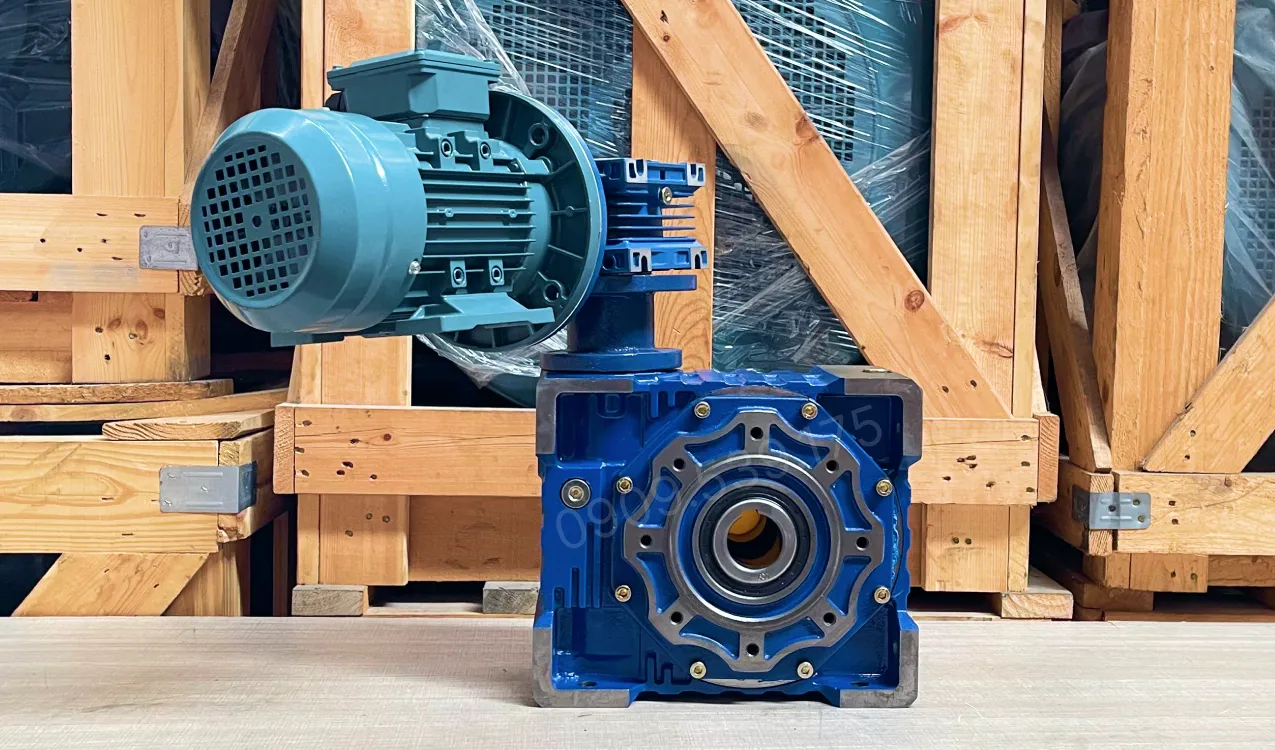 Tổng quan thiết kế motor giảm tốc 2 cấp NMRV 50 - 130