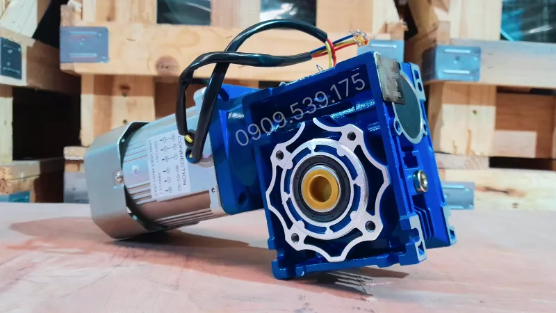Thiết kế tổng quan motor giảm tốc mini NMRV 40 60w