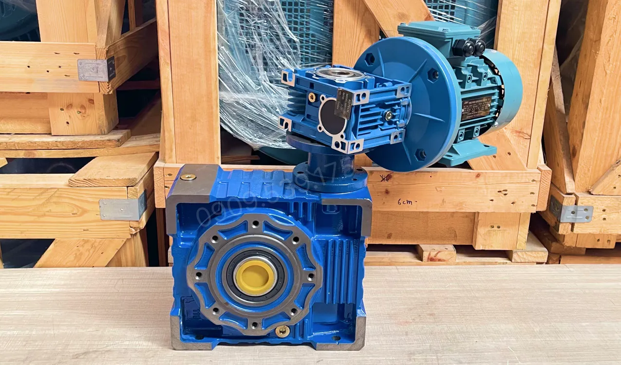 Ứng dụng motor giảm tốc 2 cấp NMRV 63 - 110