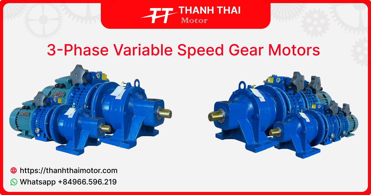 Prices For 46 3-Phase Variable Speed Gear Motors 07/2026