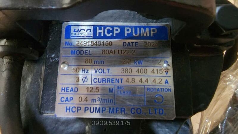 Đọc kỹ thông số trước khi lựa chọn máy bơm nước tự mồi.