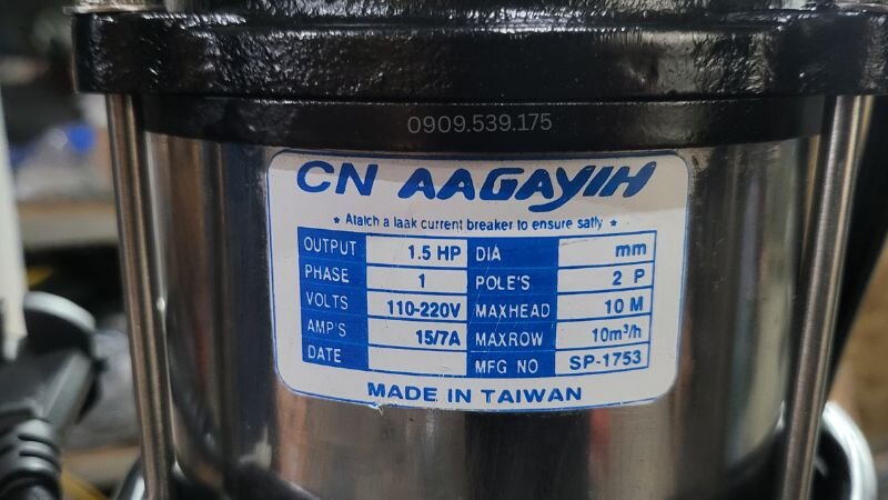 Đọc kỹ thông số trước khi lựa chọn máy bơm thủy lợi để phù hợp cho hệ thống.