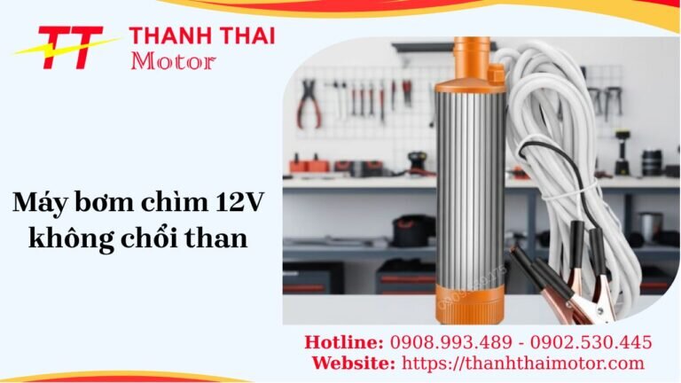 Máy bơm chìm 12V không chổi than