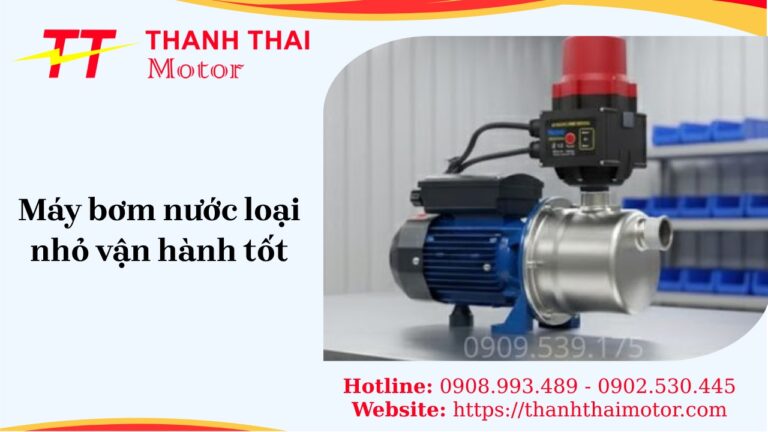 Máy bơm nước loại nhỏ nhất