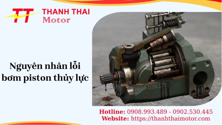 Lỗi bơm piston thủy lực