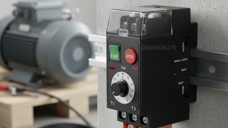 Rơ le nhiệt có chức năng ngăn ngừa nguy cơ cháy nổ và đảm bảo an toàn.