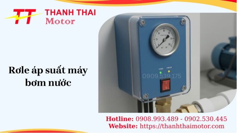 Rơle áp suất máy bơm nước