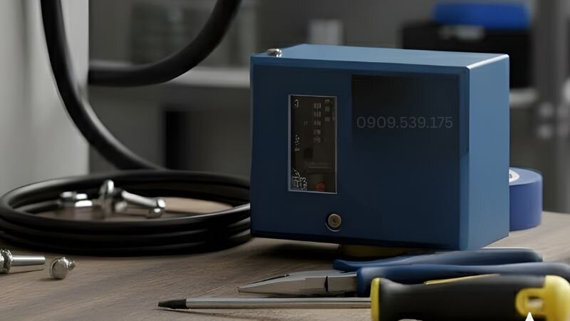 Rơle giúp ngăn chặn các sự cố nguy hiểm như chạy khô, chạy quá áp hoặc hoạt động quá tải.