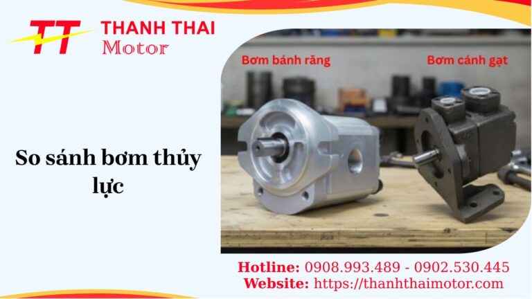 so sánh bơm thủy lực