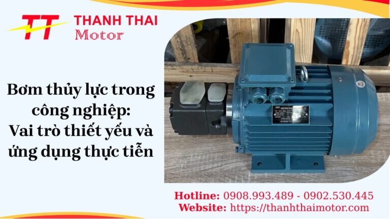 Máy bơm dầu thủy lực trong công nghiệp