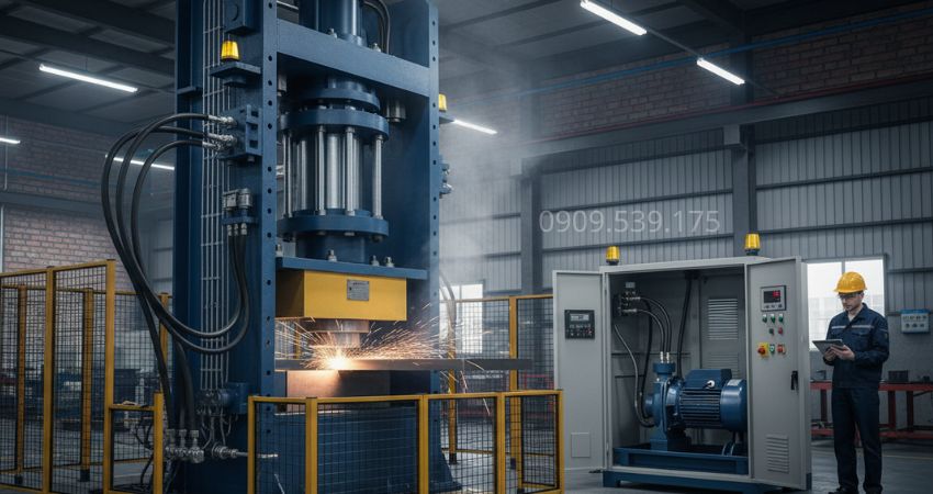 Bơm thủy lực ứng dụng đa ngành, kết hợp motor điện phù hợp, tối ưu hiệu suất và giá bơm thủy lực