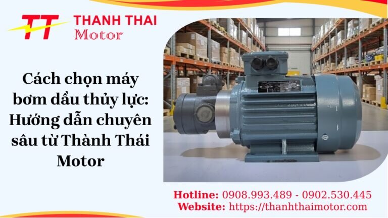 Cách lựa chọn máy bơm dầu thủy lực thumbnail