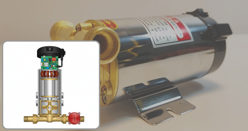 Bơm tăng áp gia đình là sự kết hợp chính xác giữa motor bơm nước, buồng bơm và hệ thống cảm biến thông minh
