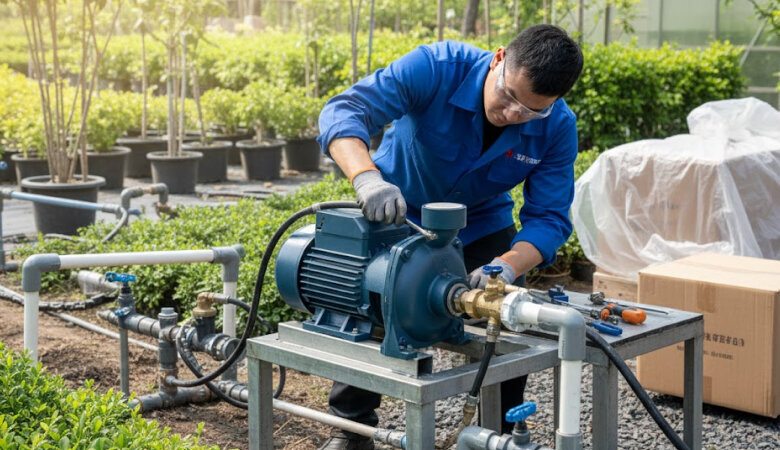 Lắp đặt đúng kỹ thuật giúp máy bơm vận hành an toàn, hiệu quả