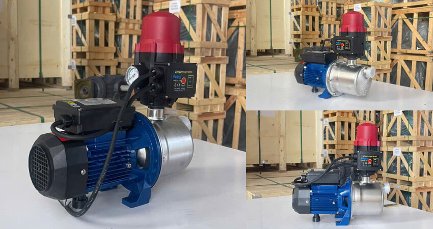 Máy bơm nước tăng áp không ồn được thiết kế để duy trì áp lực nước ổn định trong hệ thống cấp nước, đặc biệt khi có nhiều thiết bị sử dụng nước cùng lúc