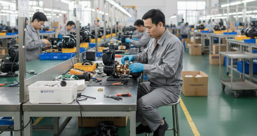 Bảo trì định kỳ là yếu tố then chốt quyết định độ bền, hiệu suất và mức độ an toàn của bơm tăng áp nước nóng