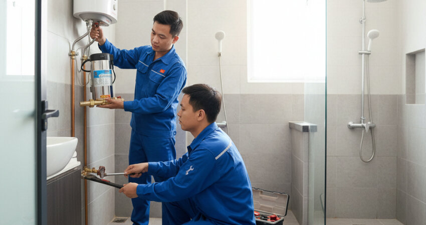 Quy trình lắp đặt và vận hành bơm tăng áp gia đình đóng vai trò quyết định đến hiệu suất, độ bền và mức độ an toàn khi sử dụng