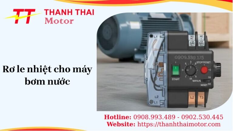rơ le nhiệt cho máy bơm nước