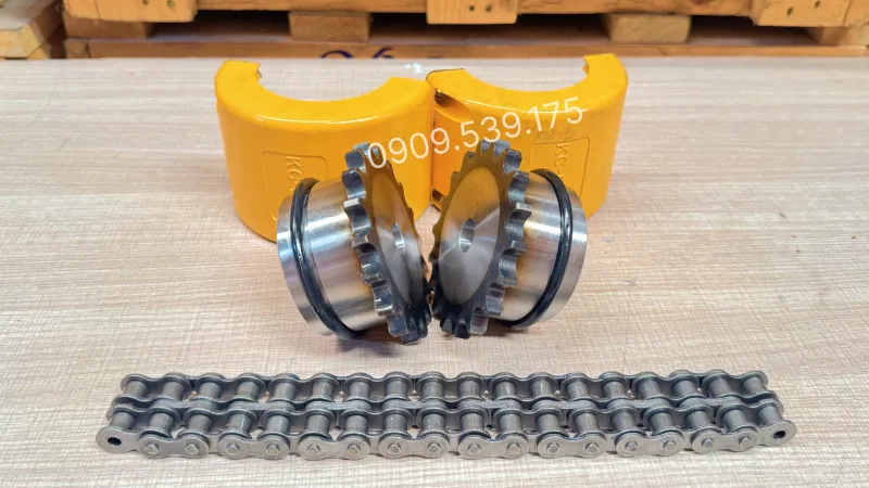 Thiết kế tổng quan của khớp nối xích KC5018