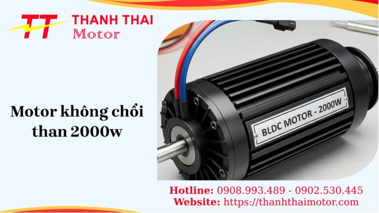 Motor không chổi than 2000w