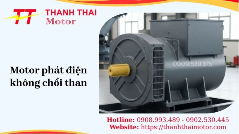 Motor phát điện không chổi than
