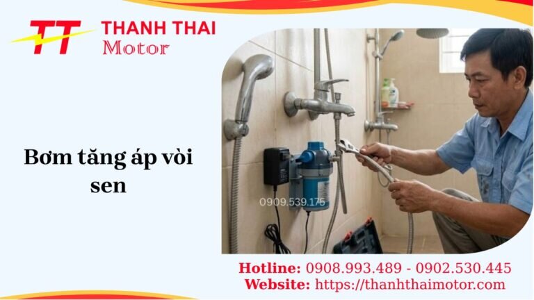 Bơm tăng áp vòi sen