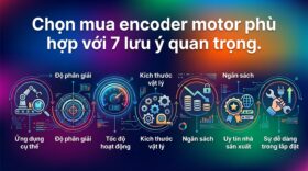 Chọn mua encoder motor phù hợp với 7 lưu ý quan trọng.