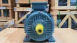 Cận cảnh mặt trước của động cơ điện 3 pha 22kW 30Hp