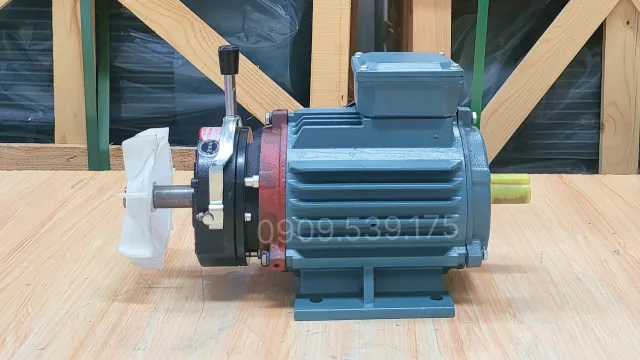 Động cơ điện có phanh 0.55kW 0.75Hp trang bị cần gạt thắng