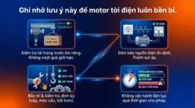 Ghi nhớ lưu ý này để motor tời điện luôn bền bỉ.