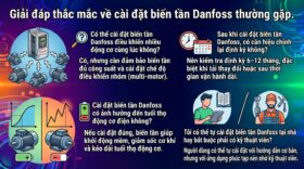 Giải đáp thắc mắc về cài đặt biến tần Danfoss thường gặp.