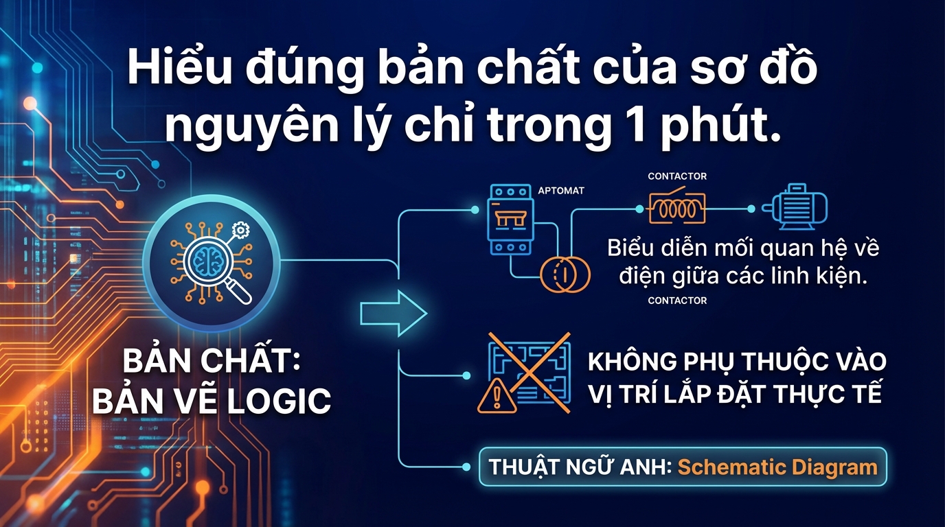Hiểu đúng bản chất của sơ đồ nguyên lý chỉ trong 1 phút.